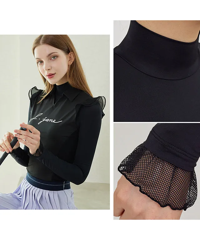 J.Jane Slim Fit Inner Cooling T-shirt - Black