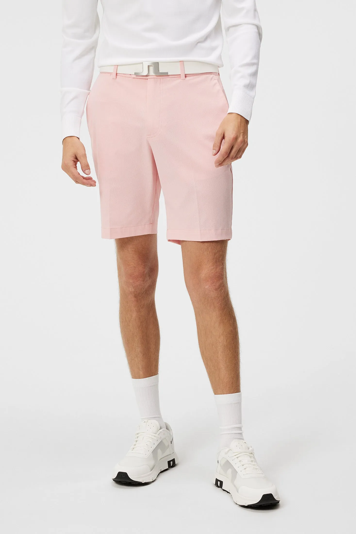 J.Lindeberg Mens Vent Tight Shorts - Powder Pink