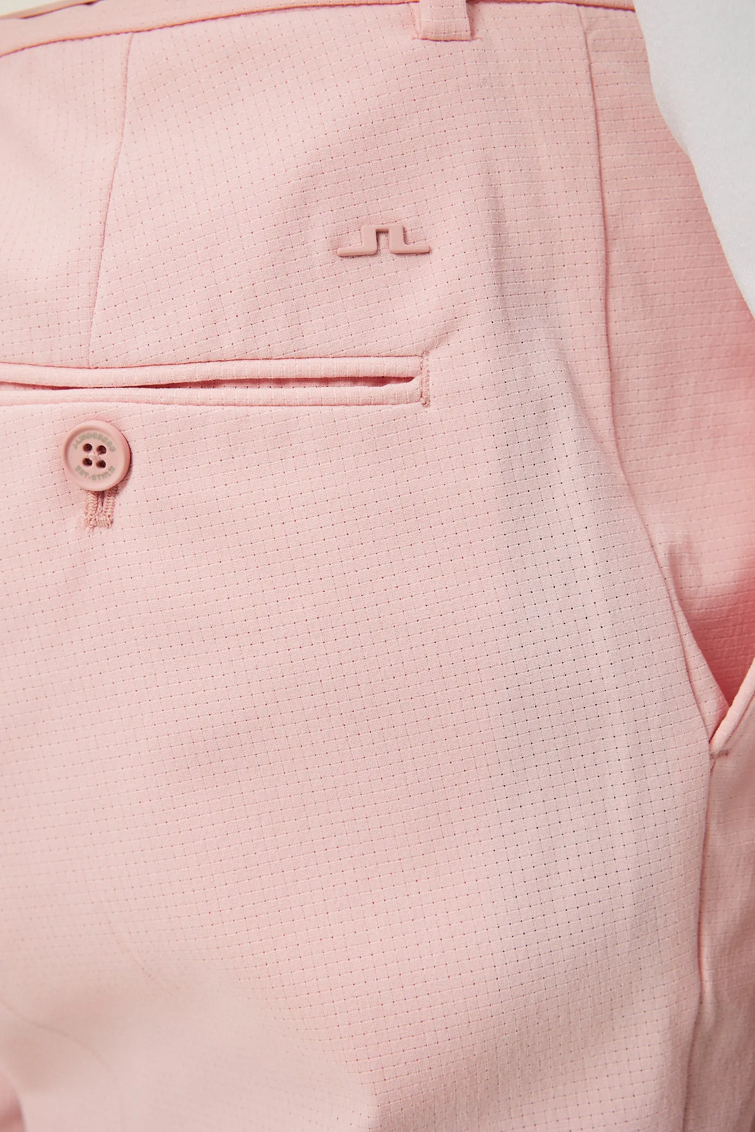 J.Lindeberg Mens Vent Tight Shorts - Powder Pink