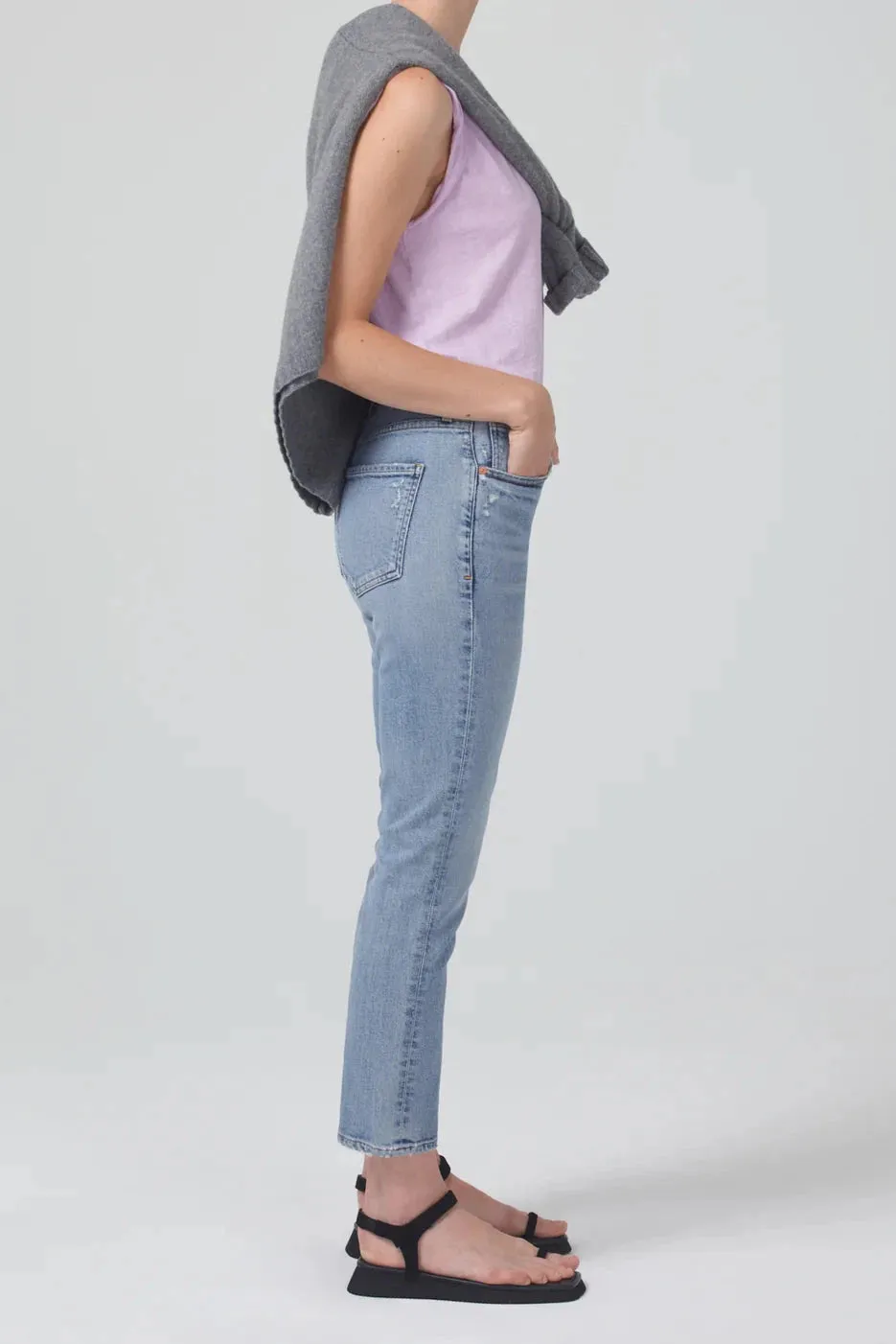 Jolene High Rise Vintage Slim in Danbury
