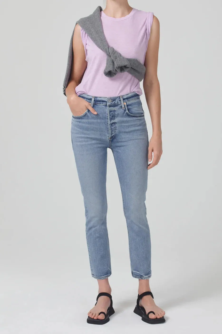 Jolene High Rise Vintage Slim in Danbury