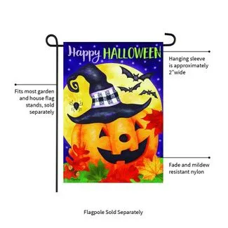 Jolly Jack Garden Textured Suede Flag