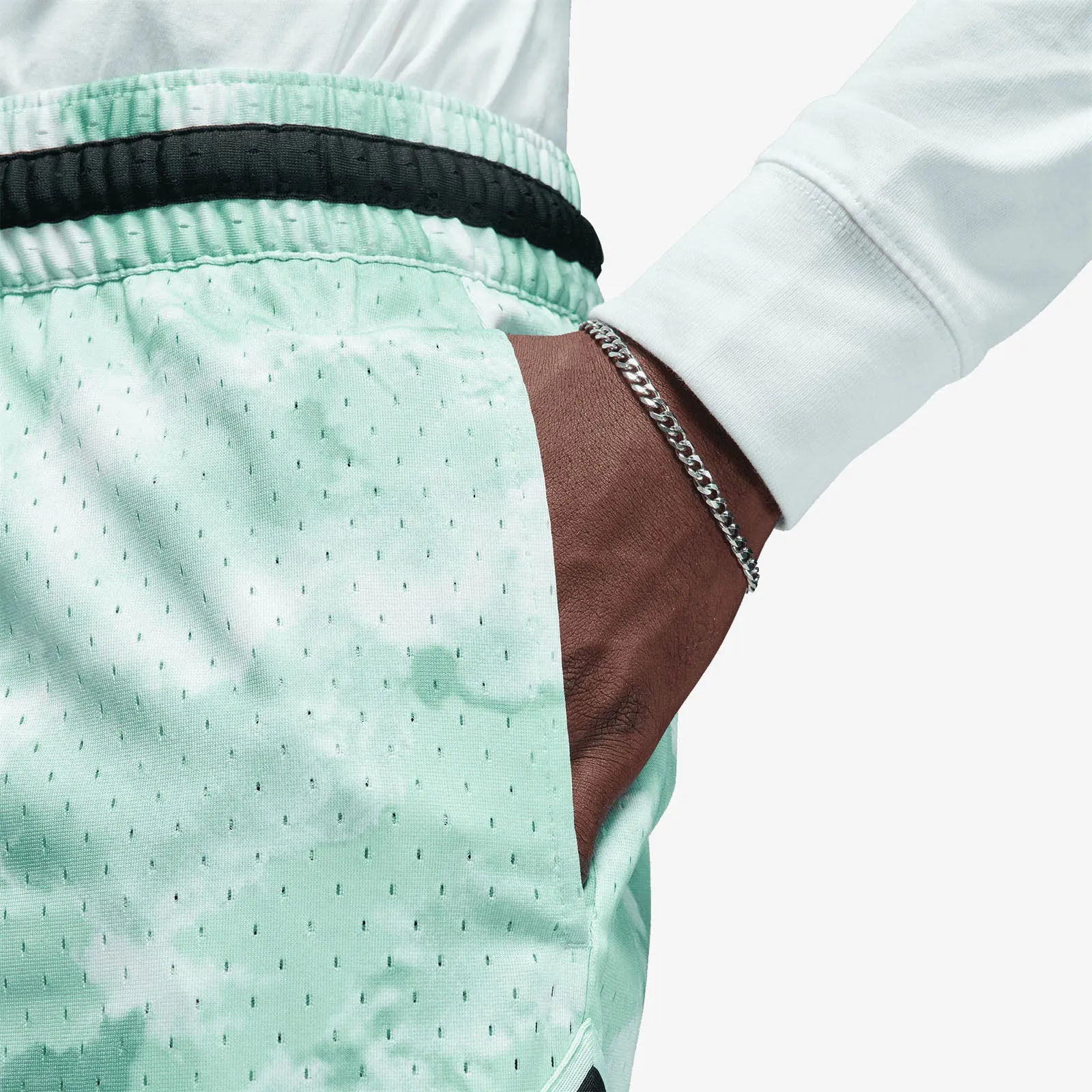 Jordan Sport Dri-FIT AOP Diamond Shorts - Jade Ice