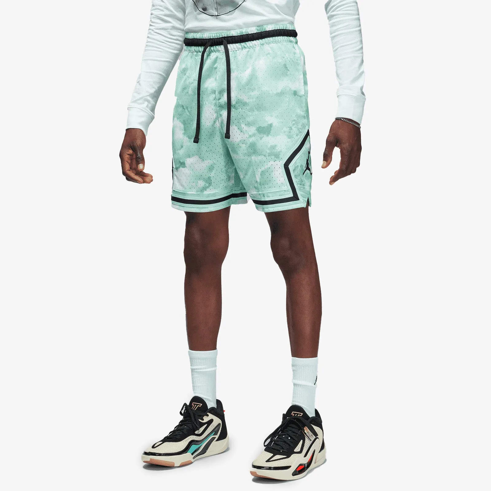 Jordan Sport Dri-FIT AOP Diamond Shorts - Jade Ice