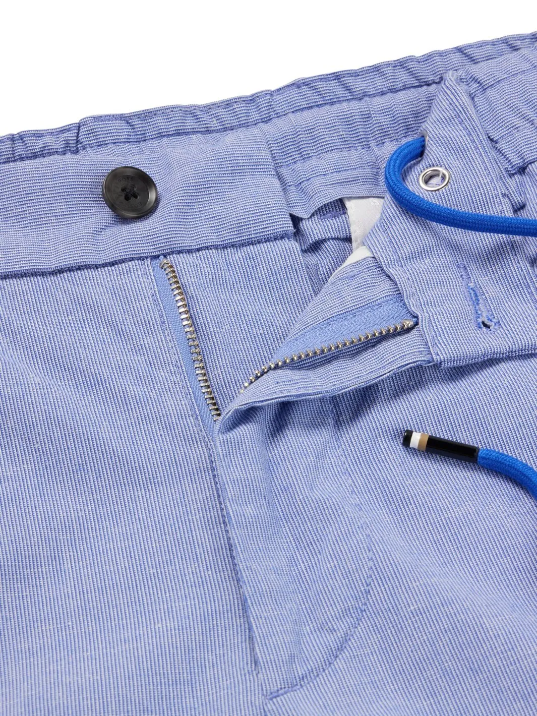 KANE SLIM-FIT SHORTS COTTON BLEND Blå