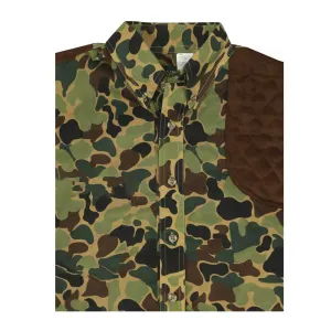 Kevin's Camo Left Chocolate Patch Long Sleeve Shooting Shirt