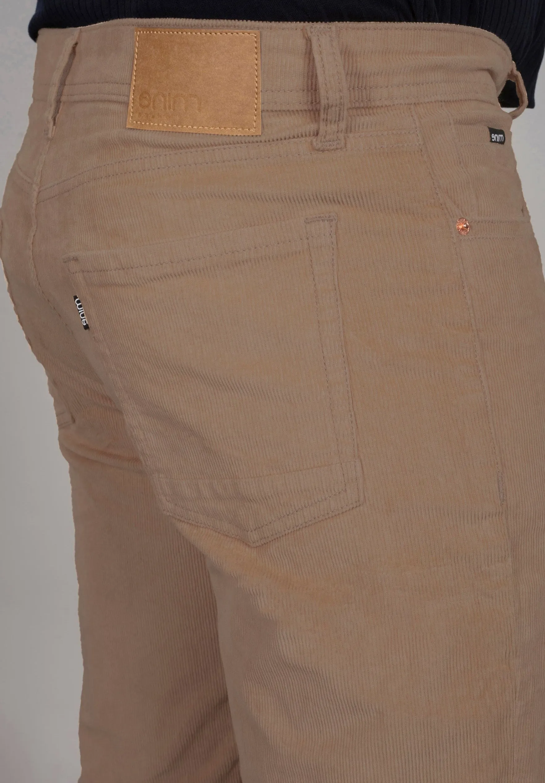 Khaki Corduroy Shorts
