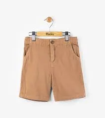 Khaki Twill Shorts by Hatley