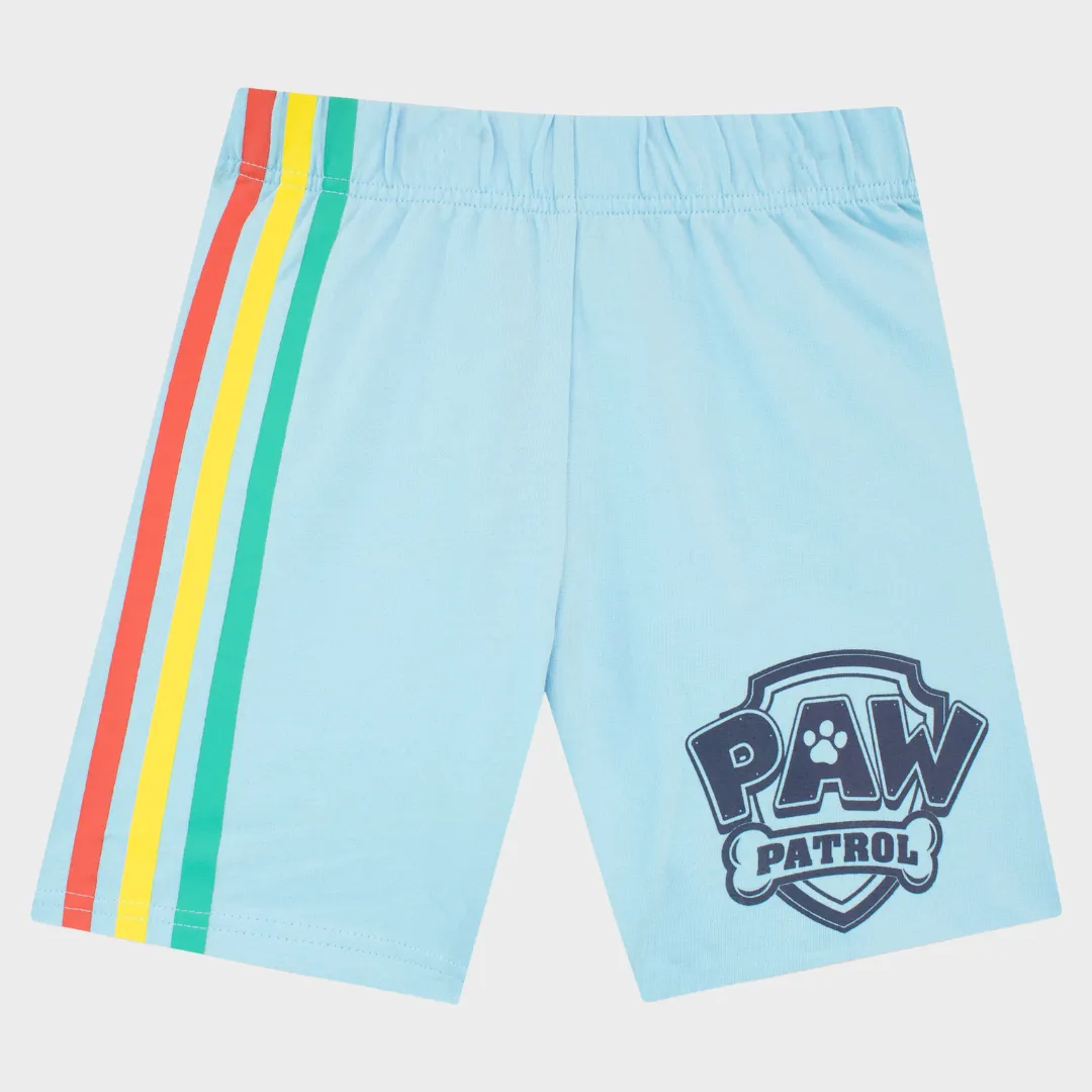 Kids Paw Patrol T-Shirt and Shorts Set