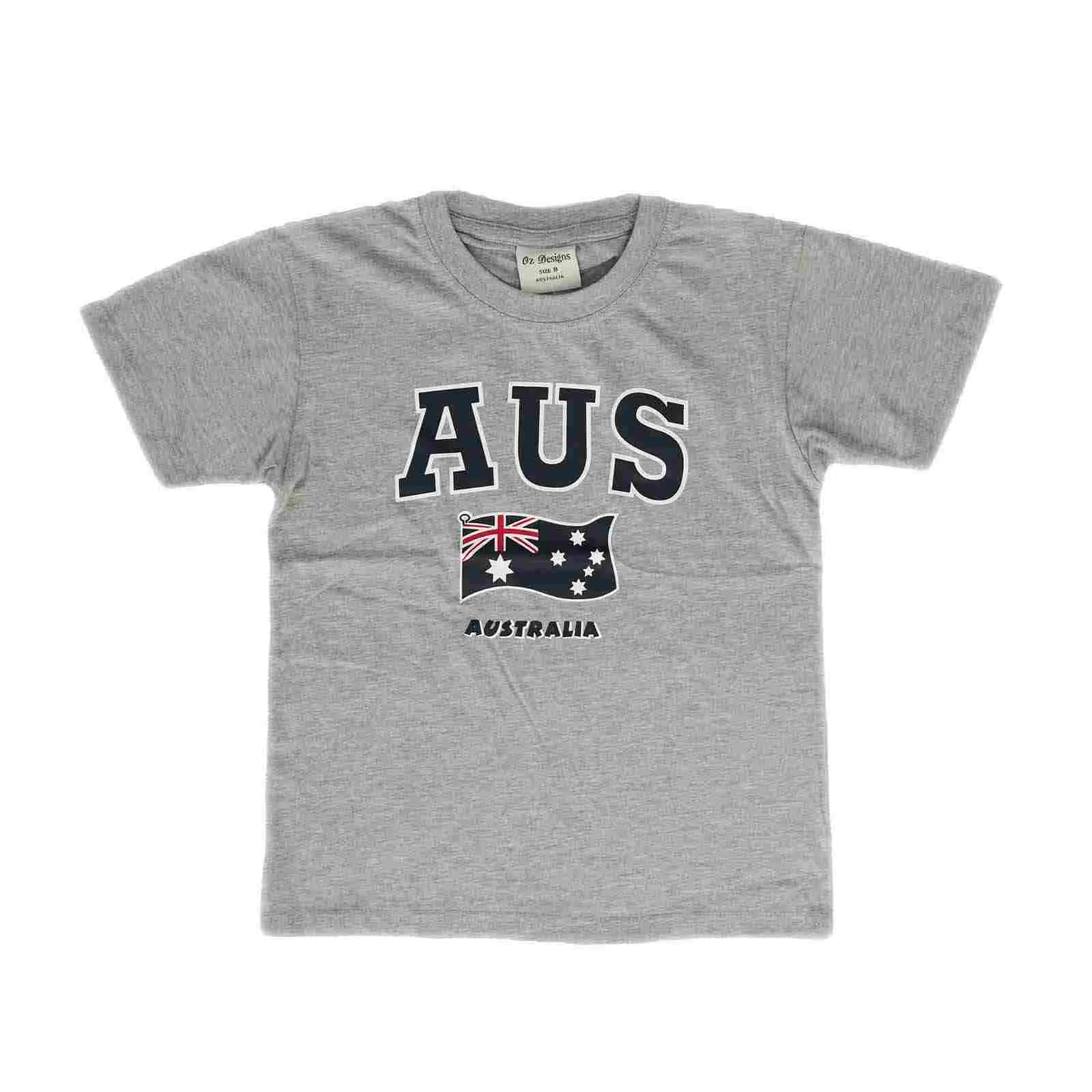 Kids T-Shirt AUS Flag Dark Grey 8