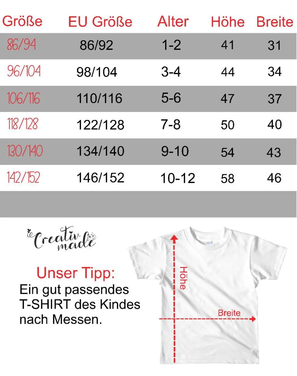 Kinder T-Shirt Geburtstag Reh Zahlenshirt personalisiert