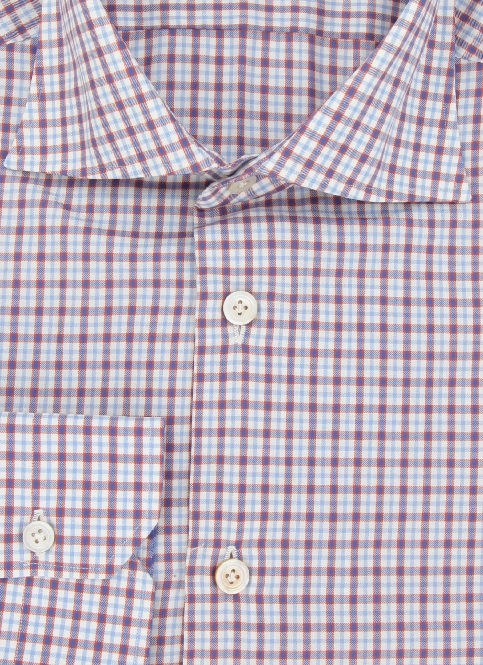 Kiton Blue Shirt - Slim