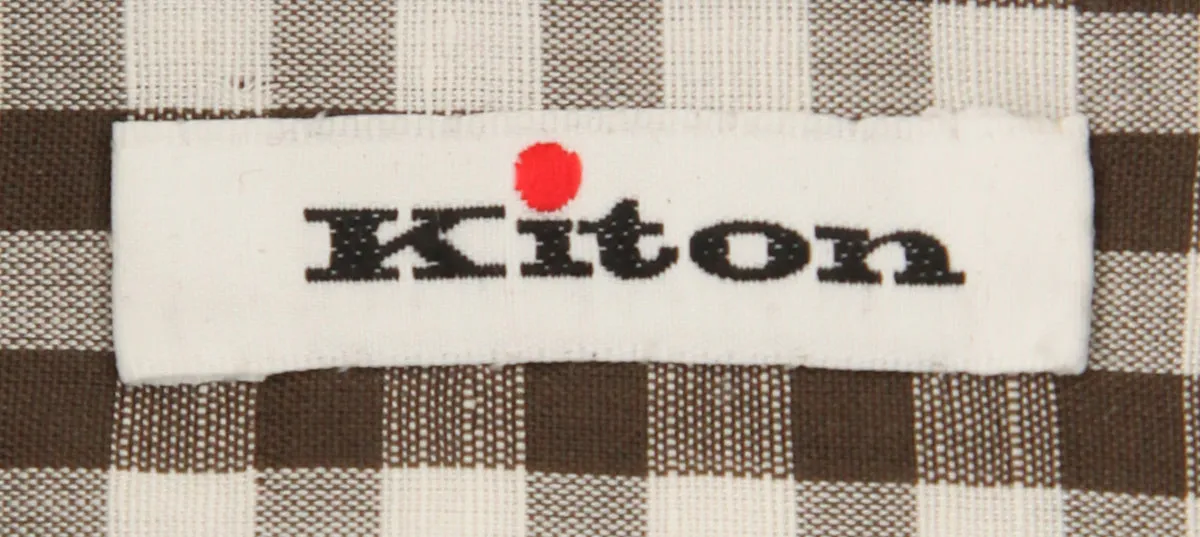 Kiton Brown Shirt - Slim