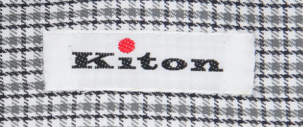 Kiton Gray Shirt - Slim