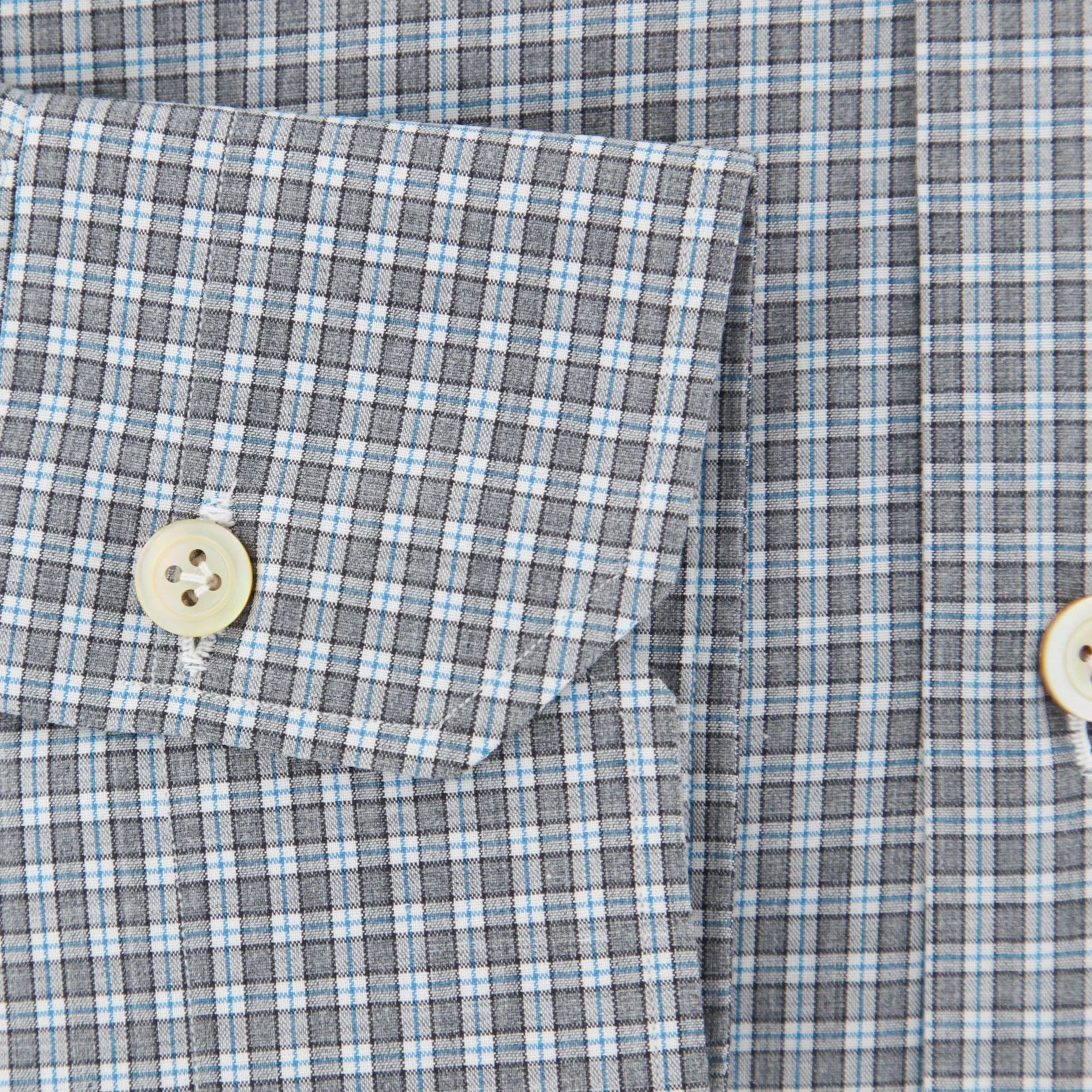 Kiton Gray Shirt - Slim