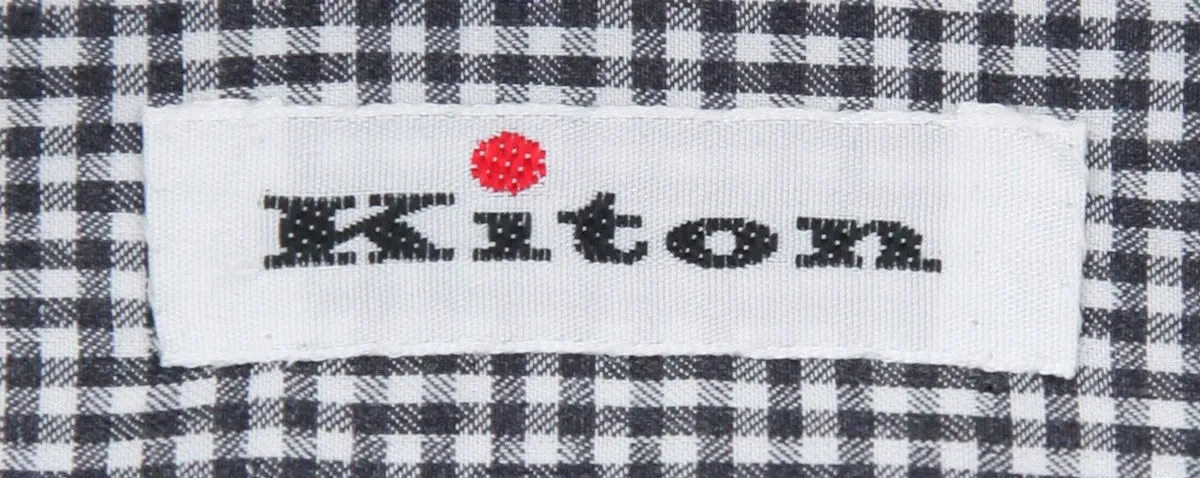 Kiton Gray Shirt - Slim