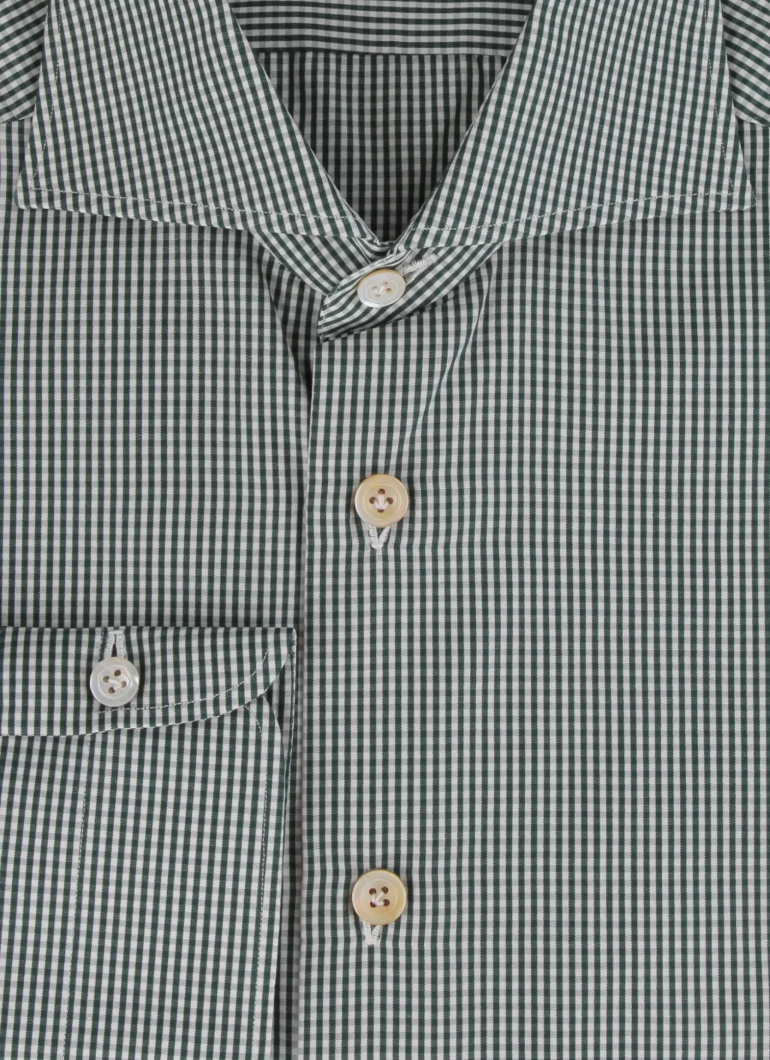 Kiton Green Shirt - Slim