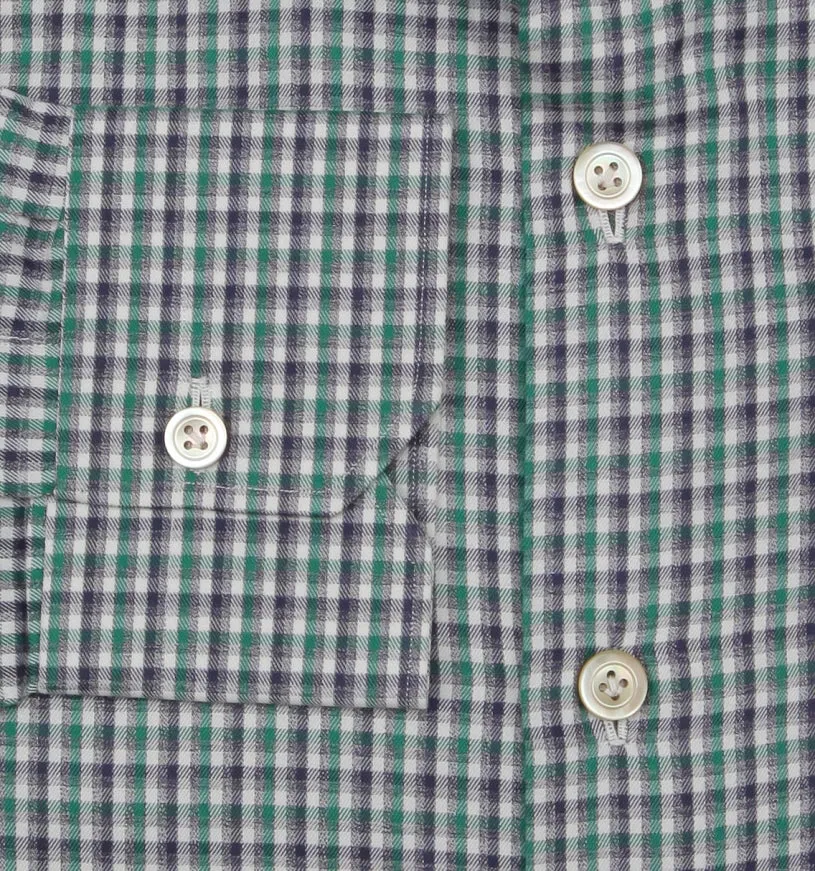 Kiton Green Shirt - Slim
