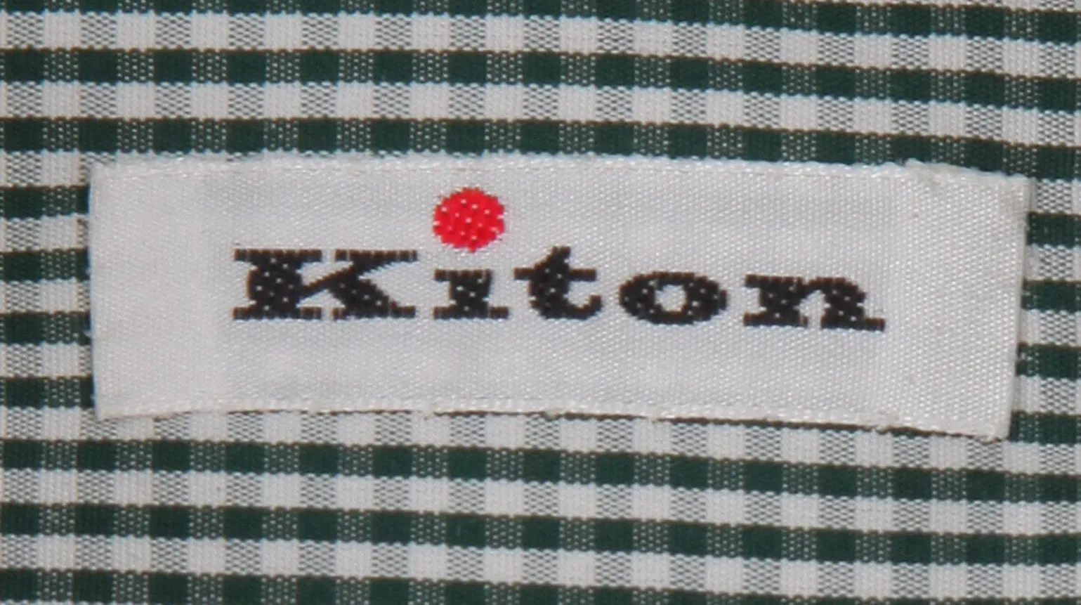 Kiton Green Shirt - Slim