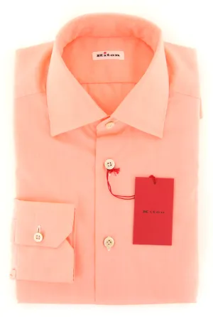 Kiton Orange Shirt - Slim