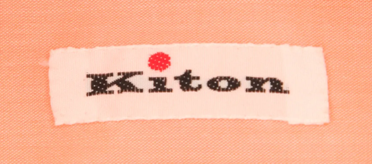 Kiton Orange Shirt - Slim
