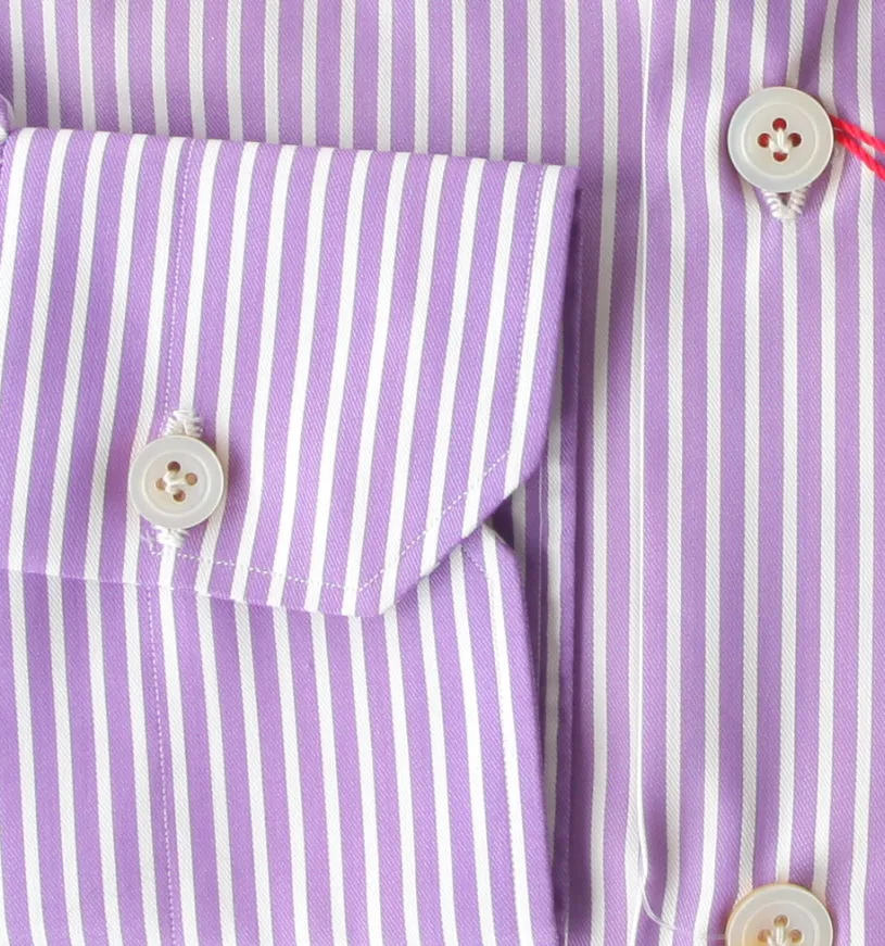 Kiton Purple Shirt - Slim