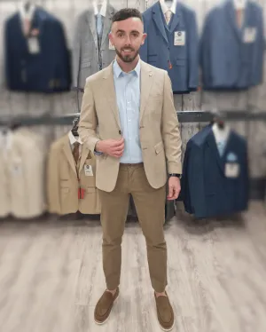 Kurt Beige Jacket with Sand Chino