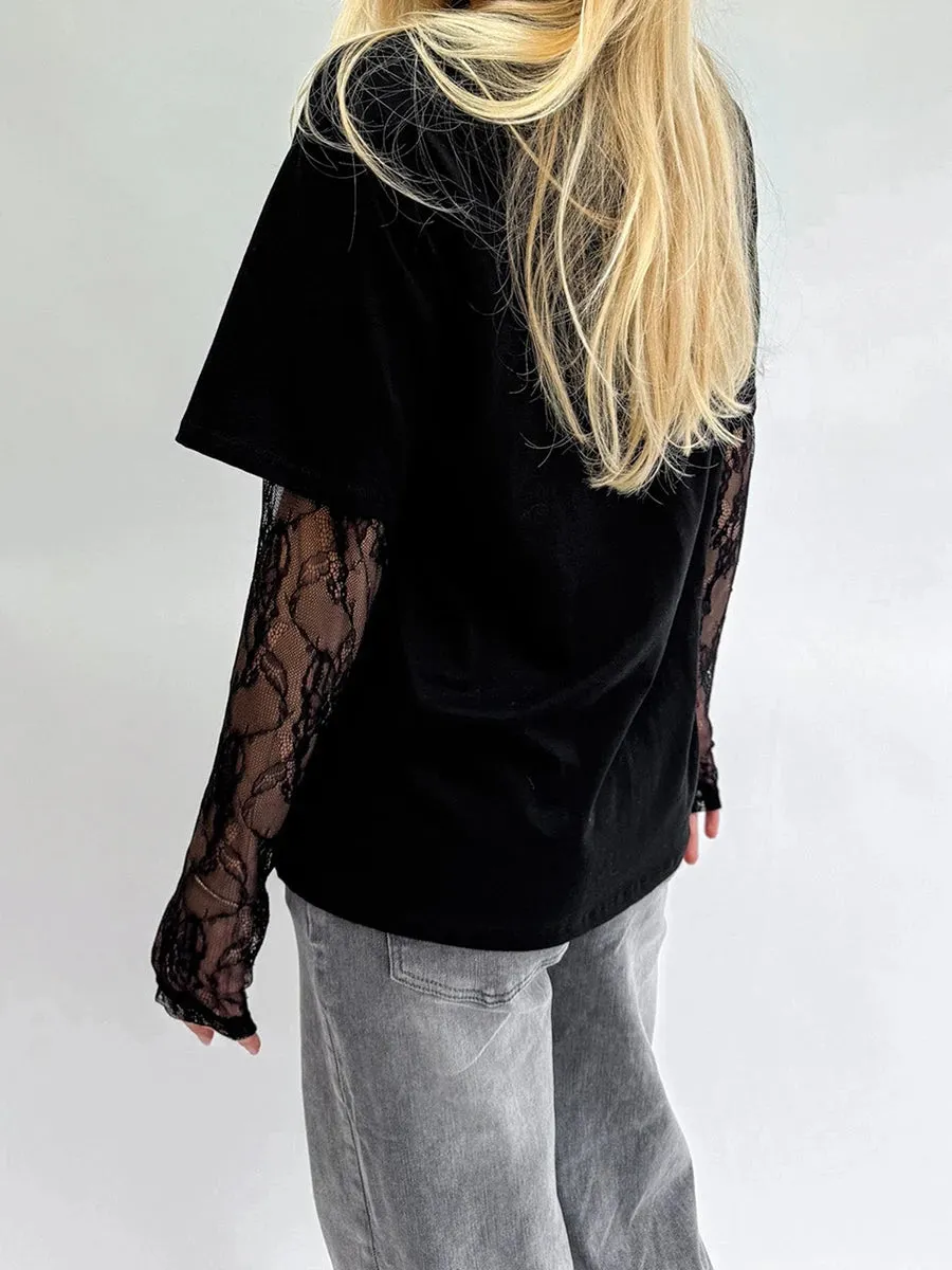 Lace Muse Tee