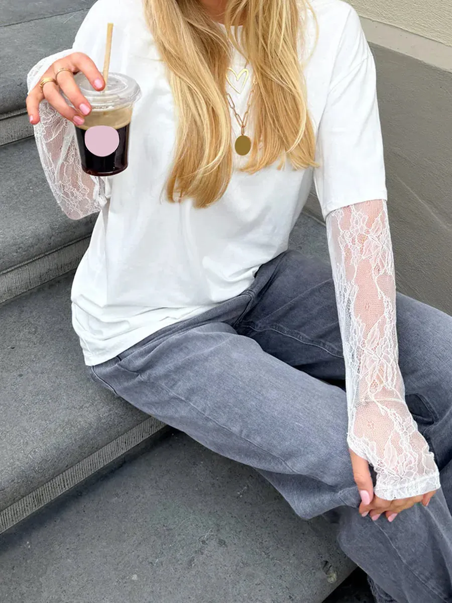 Lace Muse Tee