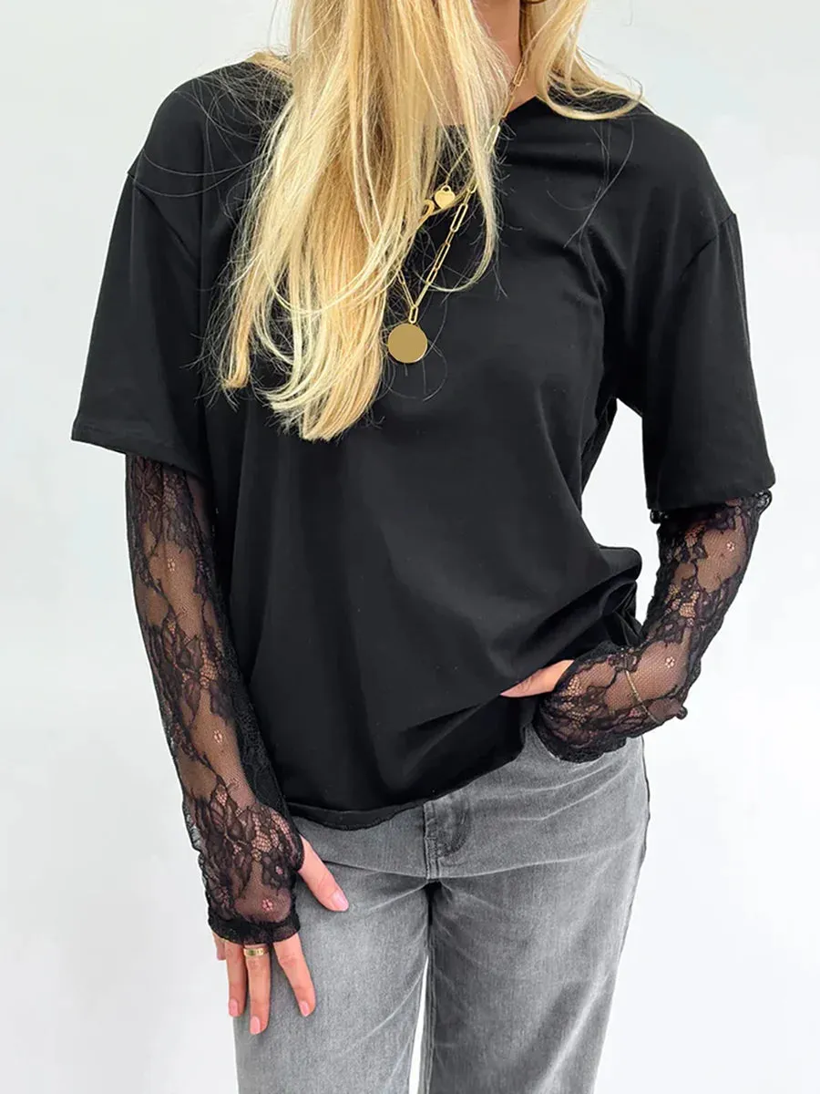 Lace Muse Tee