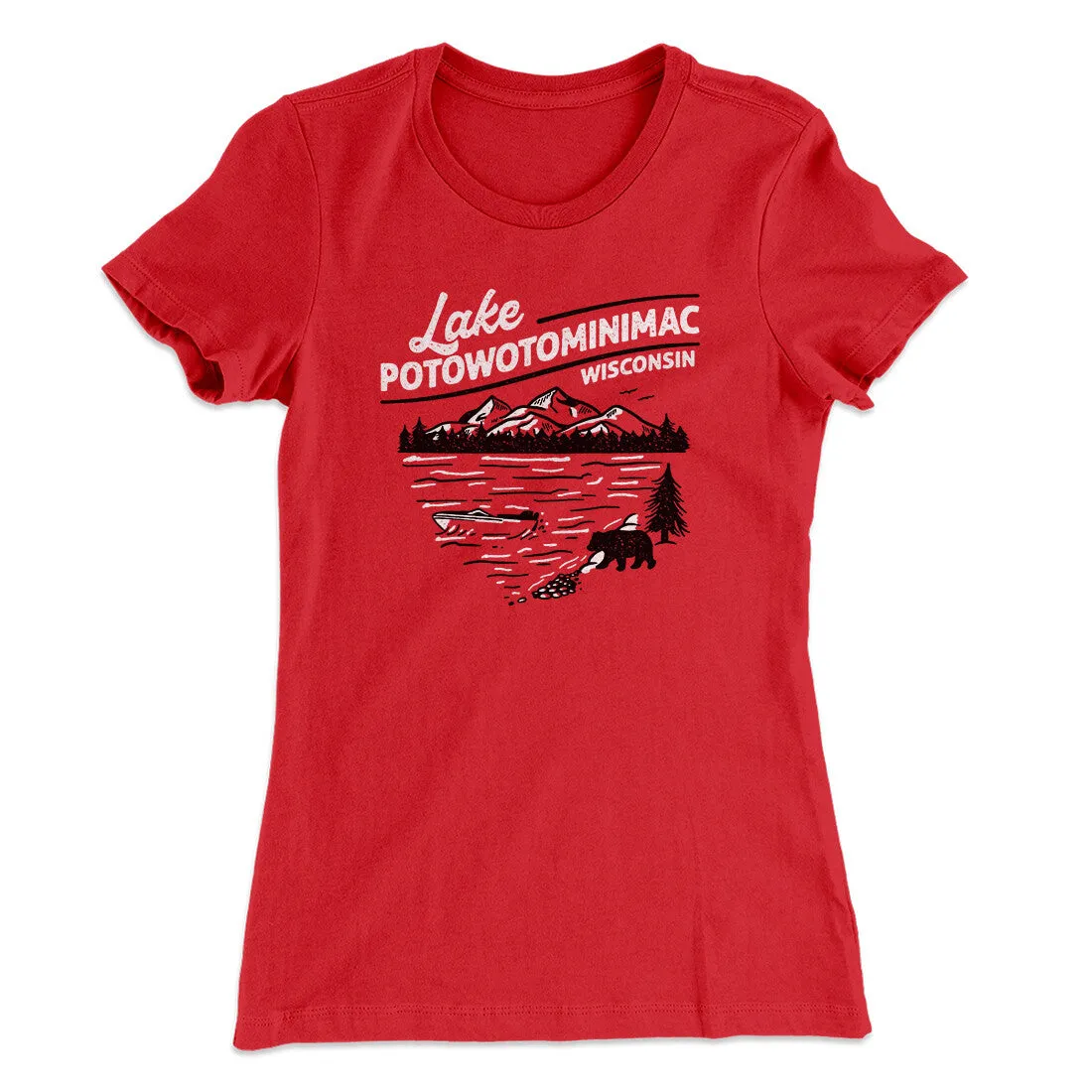 Lake Potowotominimac Women's T-Shirt