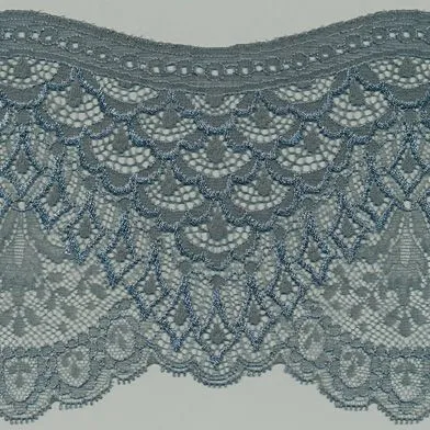 Leavers Trimming Lace #103 Smoke Gray