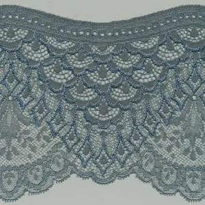 Leavers Trimming Lace #103 Smoke Gray