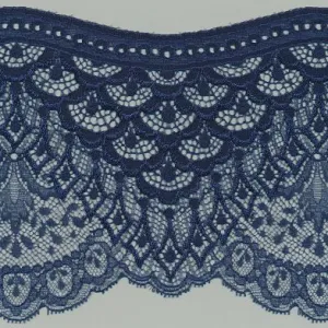 Leavers Trimming Lace #47 Night Blue
