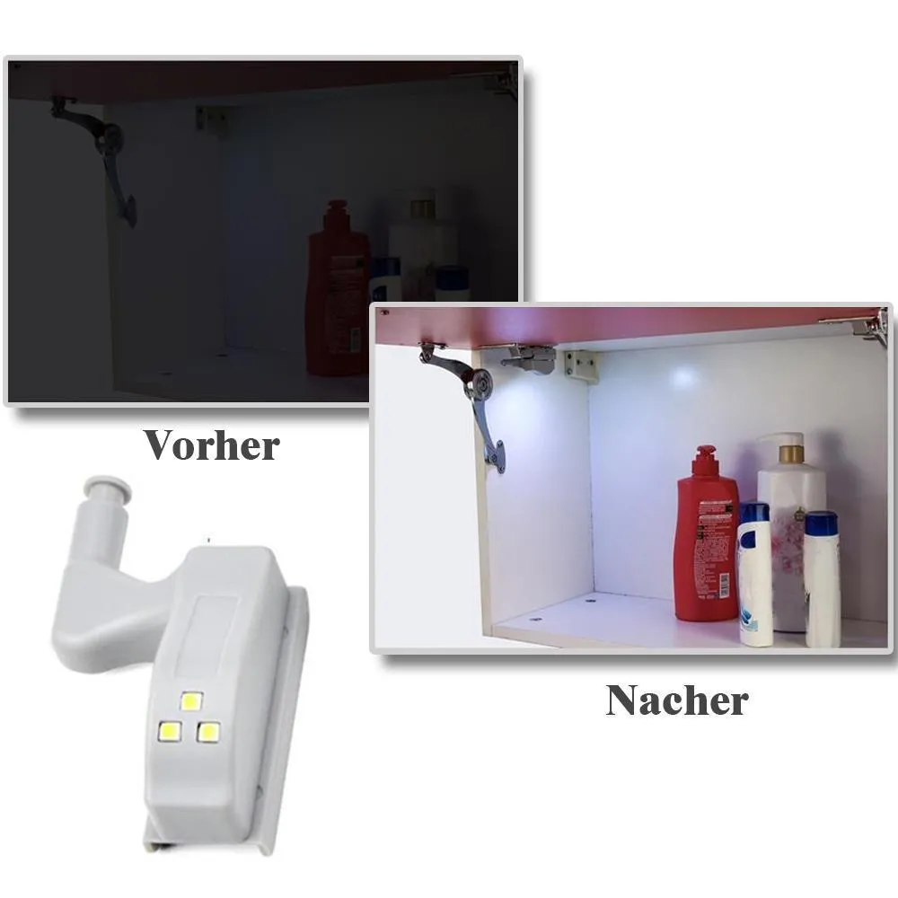 LED-Sensorleuchte für Schrankscharniere