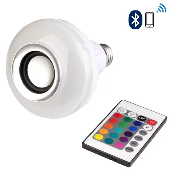 LED Smart Light Bulb With Built-In Bluetooth Speaker