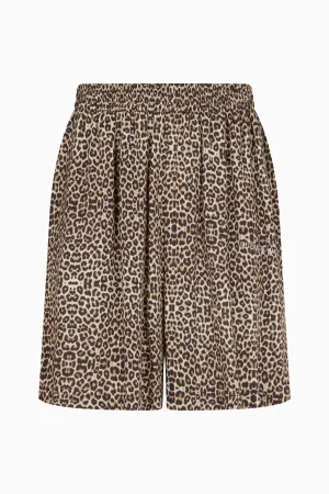 Leopard Print Shorts