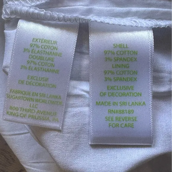 Lilly Pulitzer Patty Skort in Light Lilac Verbena Trunks in The Air Sz 4