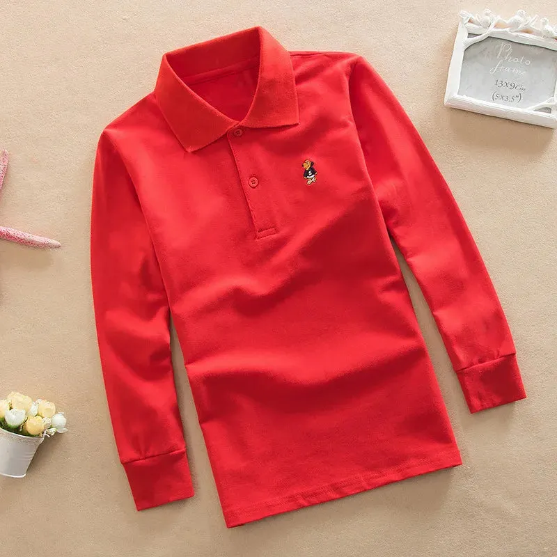 Long sleeve Polo Shirt