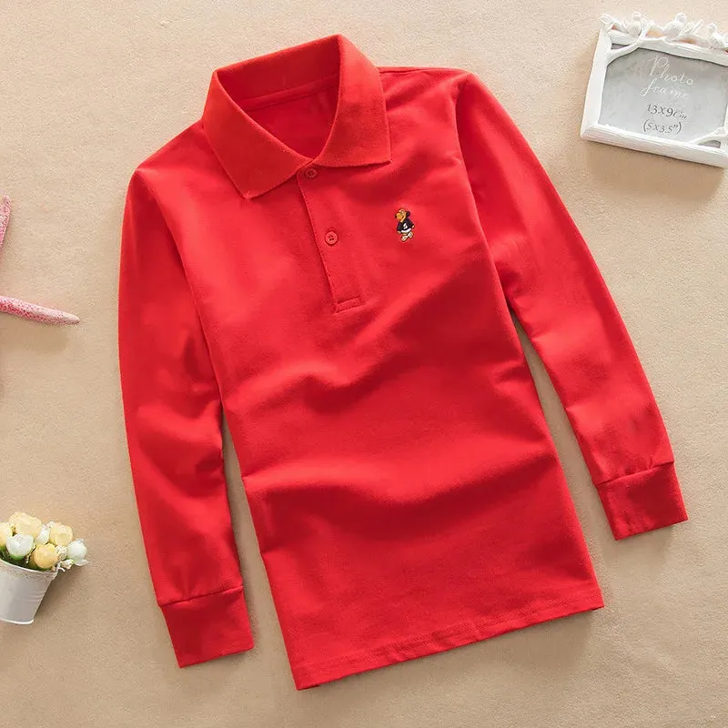 Long sleeve Polo Shirt