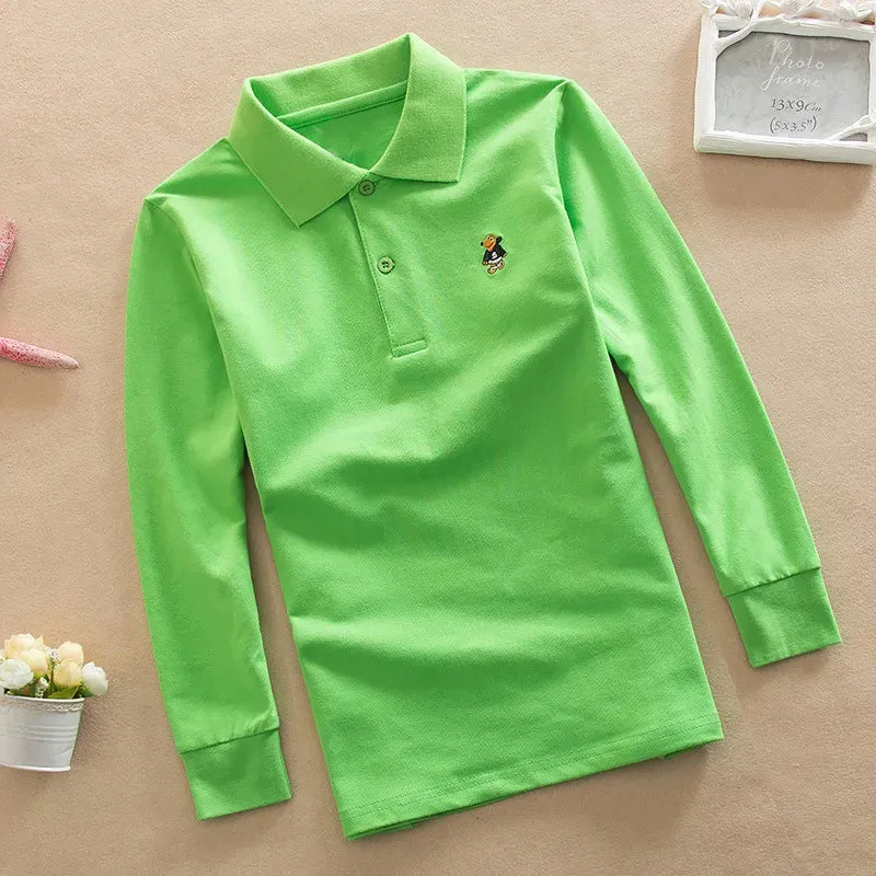 Long sleeve Polo Shirt