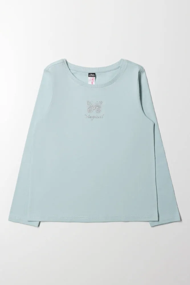 Long Sleeve T-Shirt Light Green