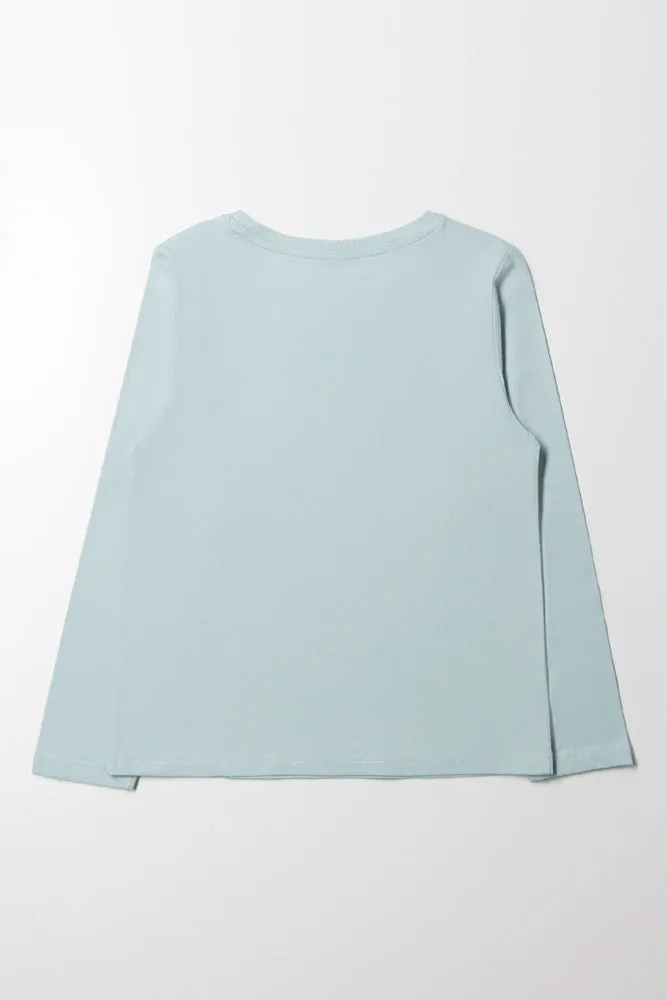 Long Sleeve T-Shirt Light Green