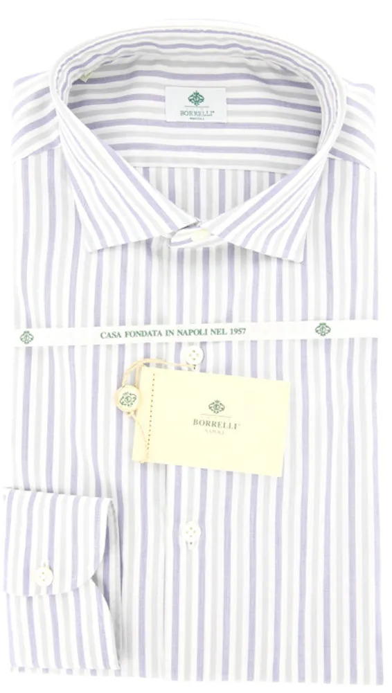 Luigi Borrelli Blue Shirt - Extra Slim