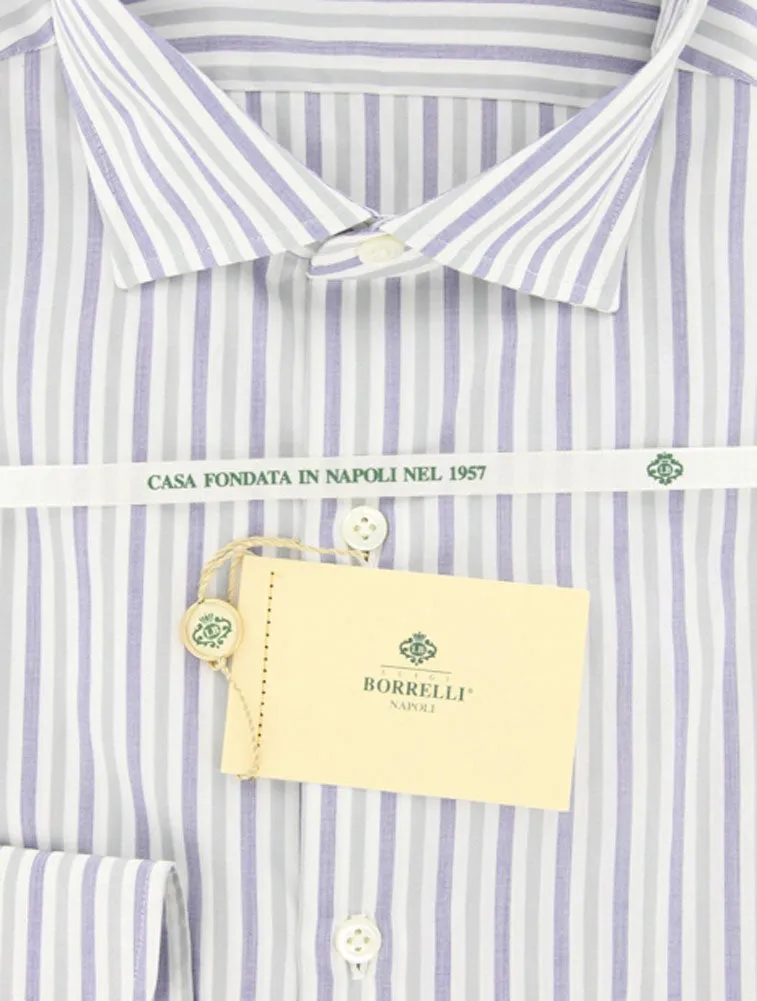 Luigi Borrelli Blue Shirt - Extra Slim