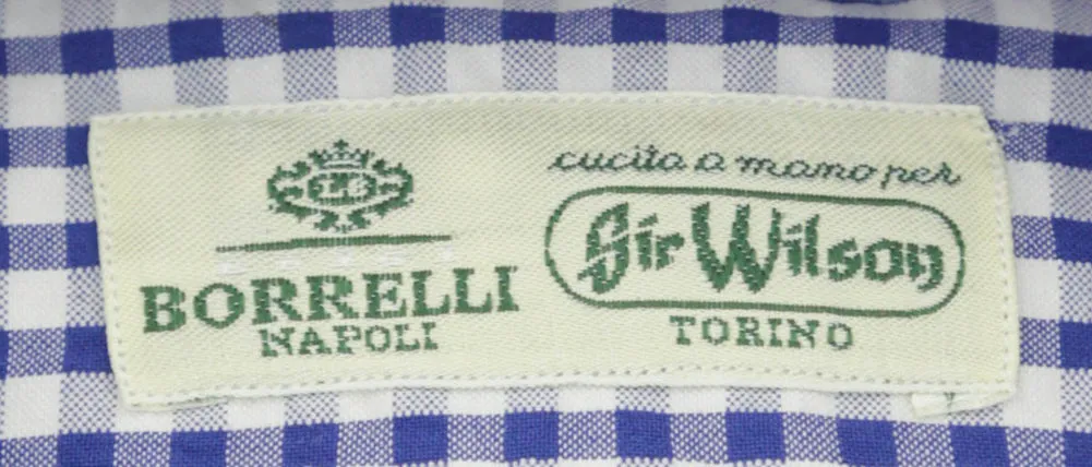 Luigi Borrelli Blue Shirt - Slim