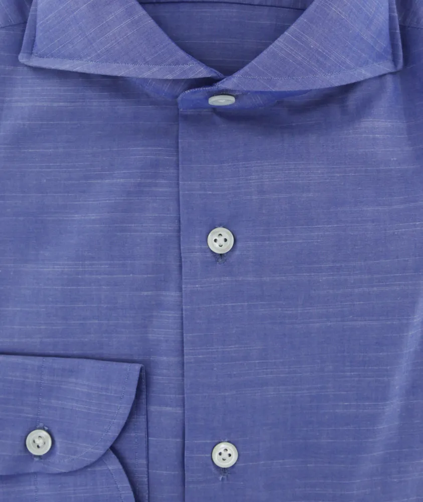 Luigi Borrelli Blue Shirt - Slim
