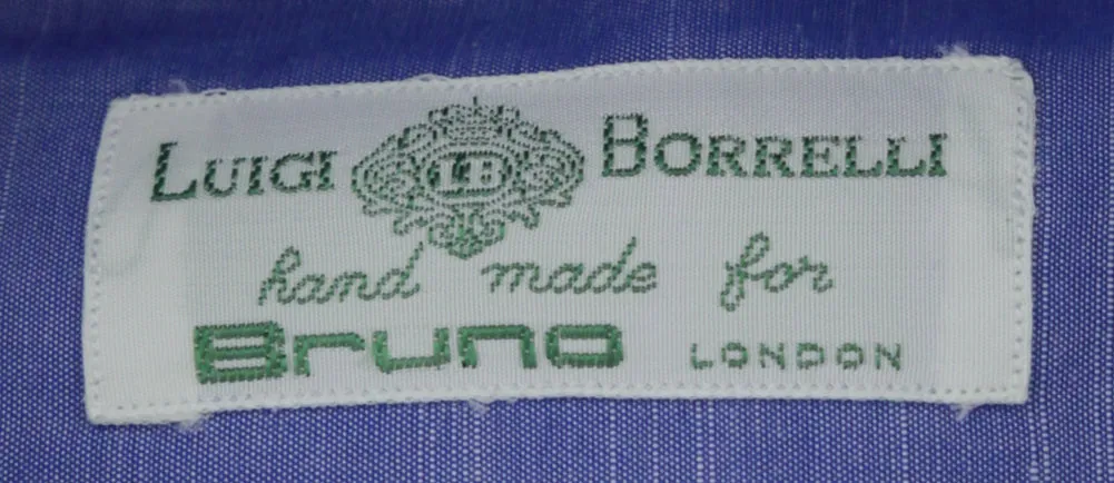 Luigi Borrelli Blue Shirt - Slim