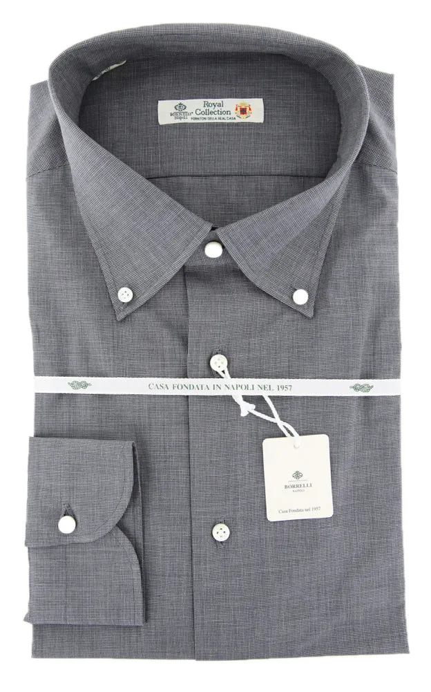 Luigi Borrelli Gray Shirt - Slim