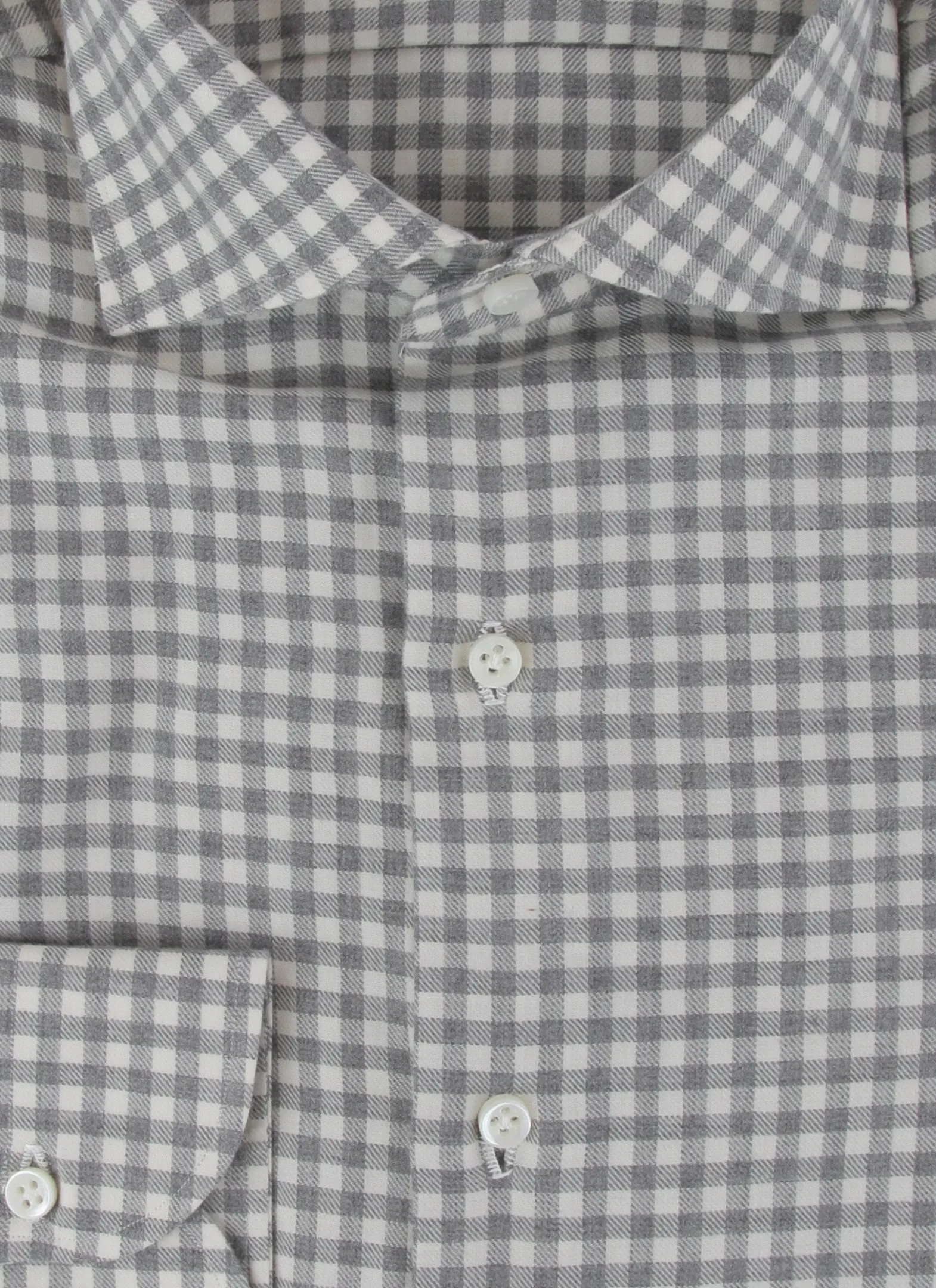 Luigi Borrelli Gray Shirt - Slim